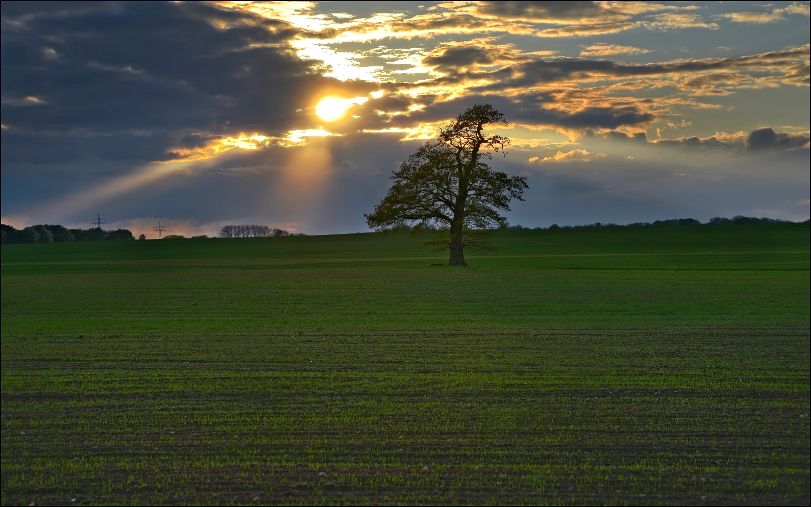 Aprilwetter im Land der Horizonte