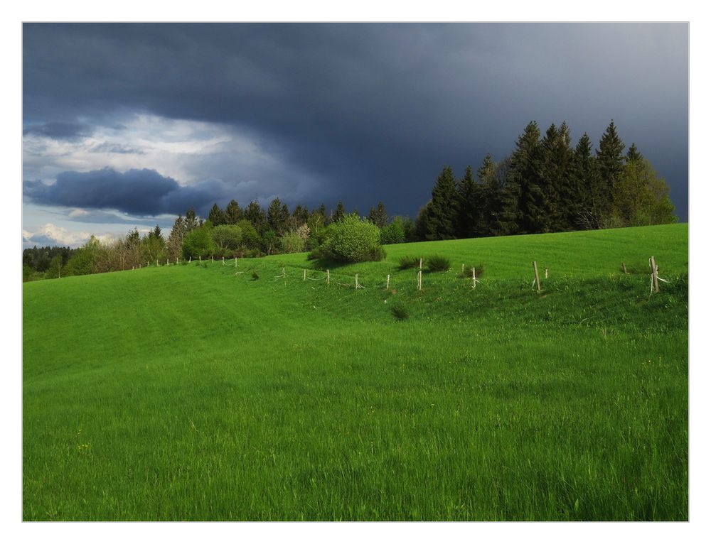 Aprilwetter im Mai