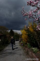 Aprilwetter in Karlsruhe