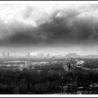 Aprilwetter, Skyline von Duisburg