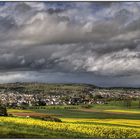 Aprilwolken über Pohlheim