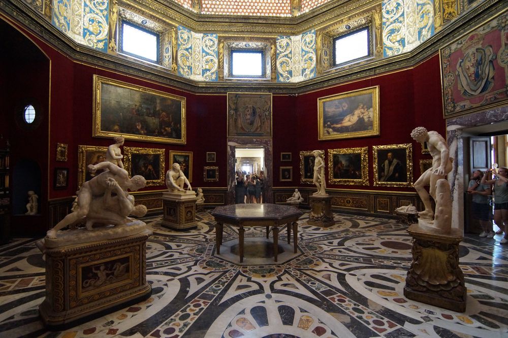 Apropos Florenz: die Uffizien – la Tribuna