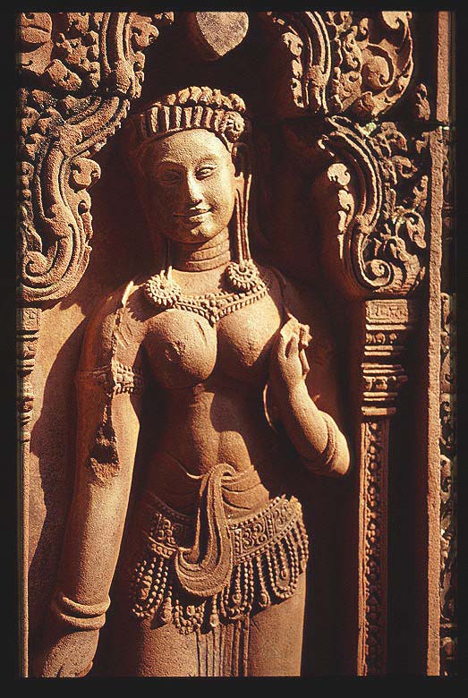 Apsara im Banteay Srei