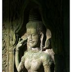 Apsara im Ta Prohm - Siem Reap, Kambodscha