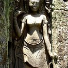 Apsara on a pillar