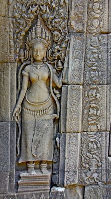 Apsara-Tänzerin, dazumals