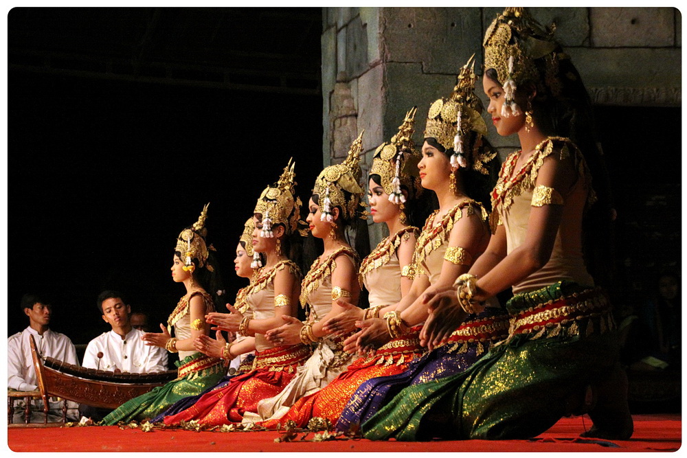 Apsara Tänzerinnen in Siem Reap