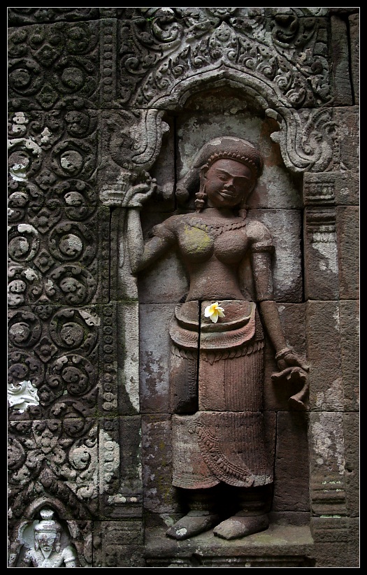 Apsara, Wat Phou, Laos