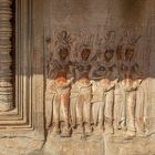 Apsaras im Angkor Wat Tempel