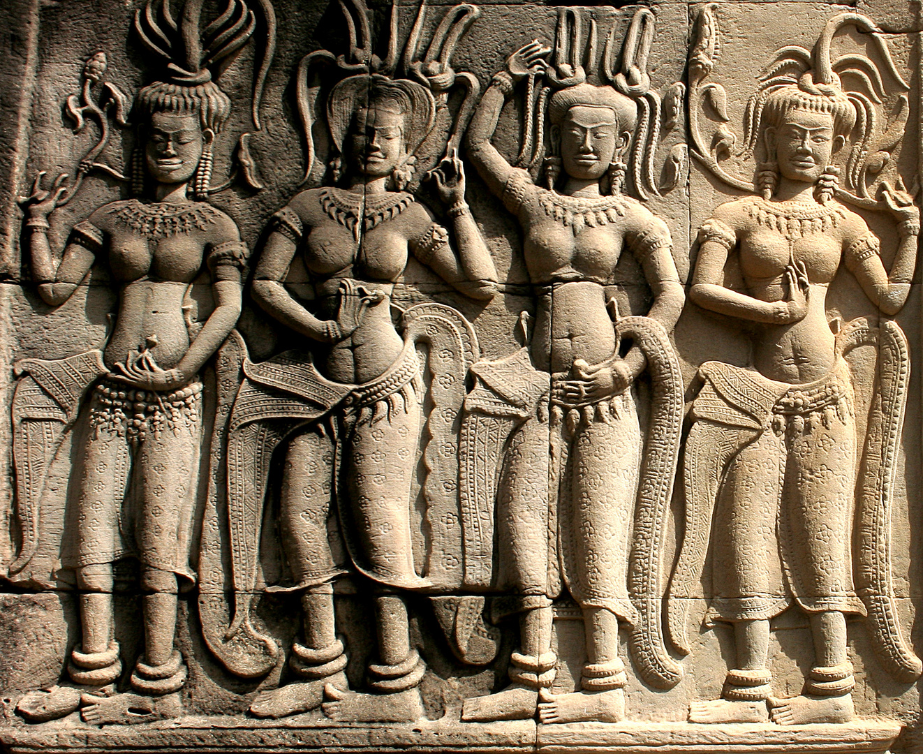 Apsaras in Angkor