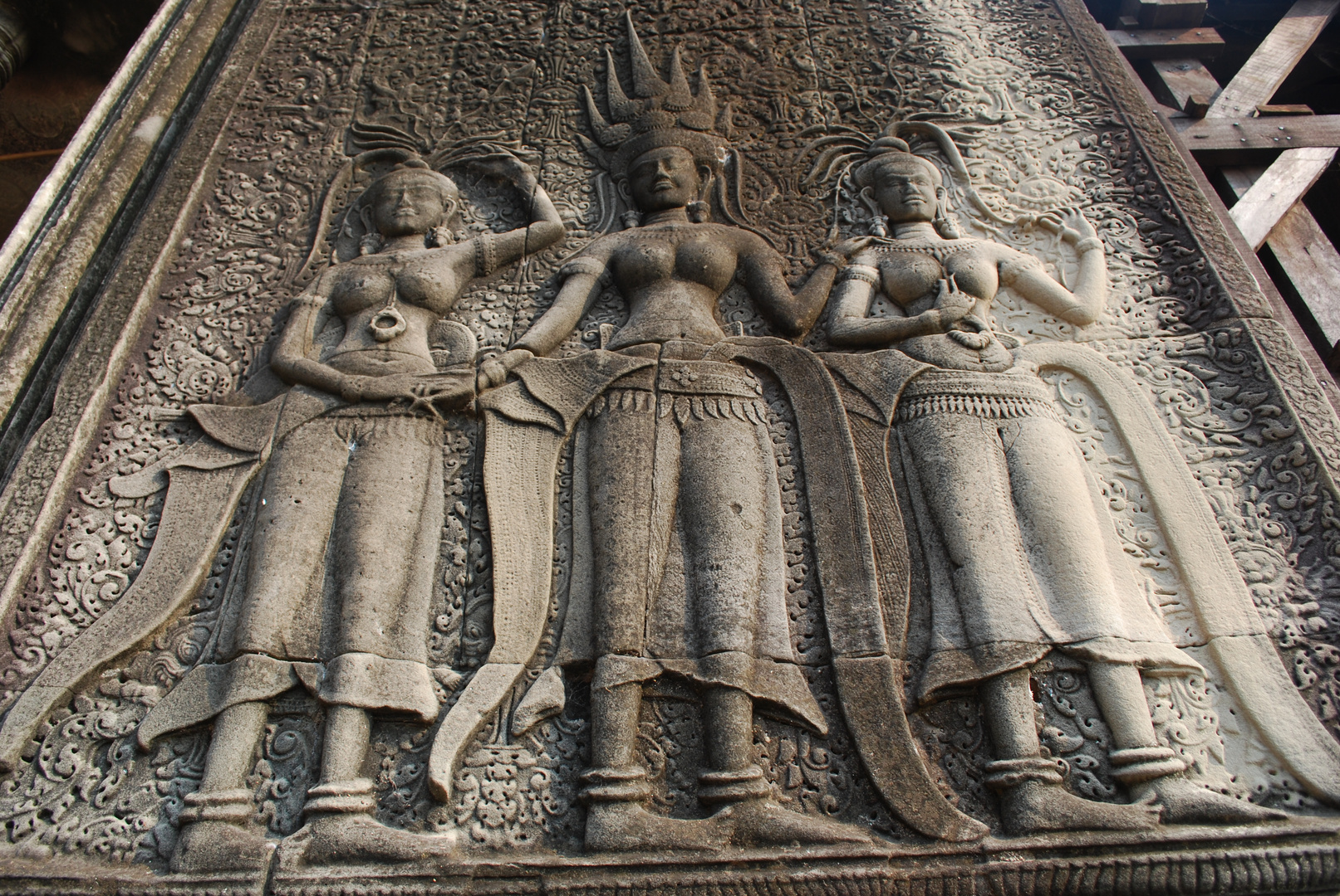 Apsaras in Angkor Wat