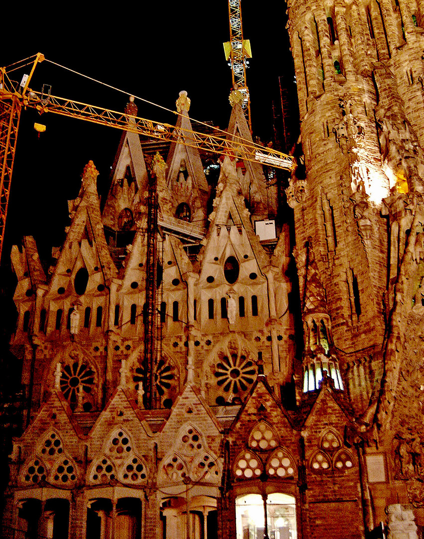 Apse Façade of the Sagrada Família, Barcelona