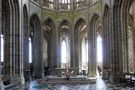 Apsis in der Kathedrale Mont St. Michel von  Ingeborg K