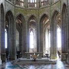 Apsis in der Kathedrale Mont St. Michel