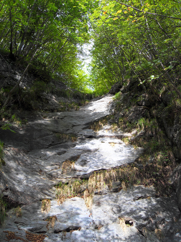 Apuanische Alpen - (Wasser?-)Fall