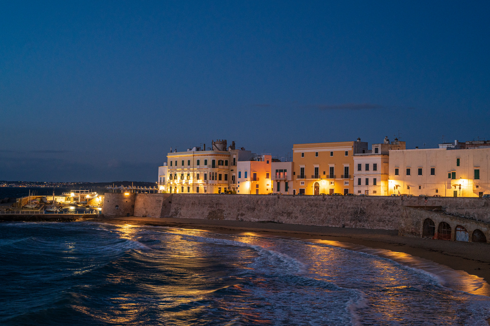 Apulien Gallipoli Hafen