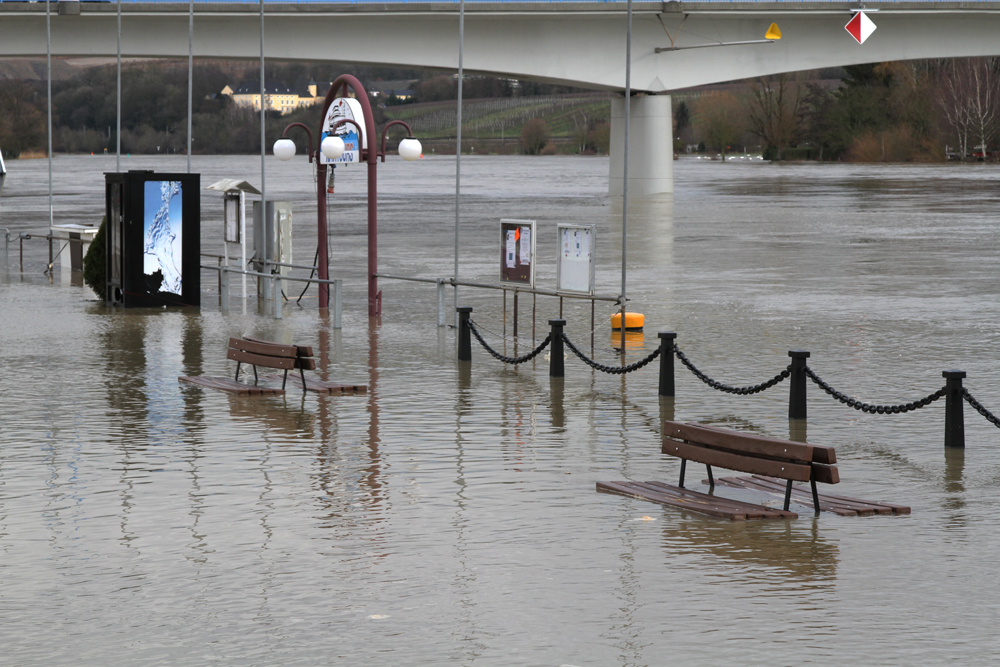 Aqua Alta an der Mosel 1