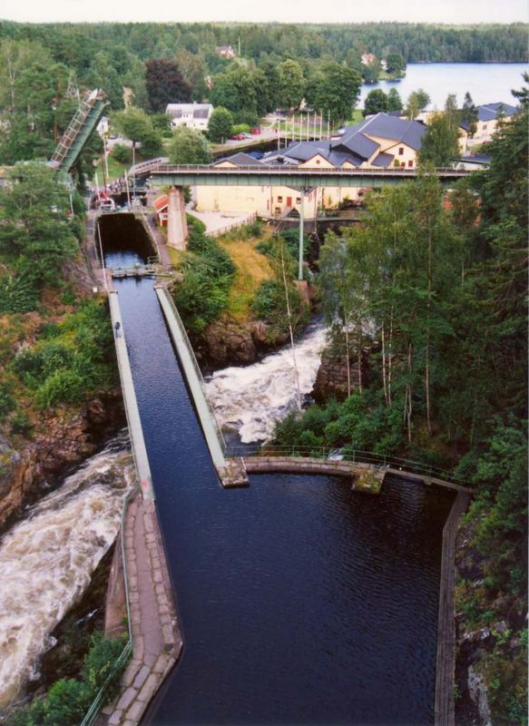 Aquädukt bei Haverud, Dalslandkanal (Schweden)