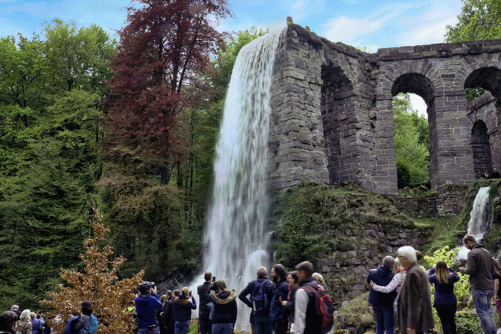 Aquädukt im Bergpark Wilhelmshöhe / Kassel. Foto & Bild | deutschland ...
