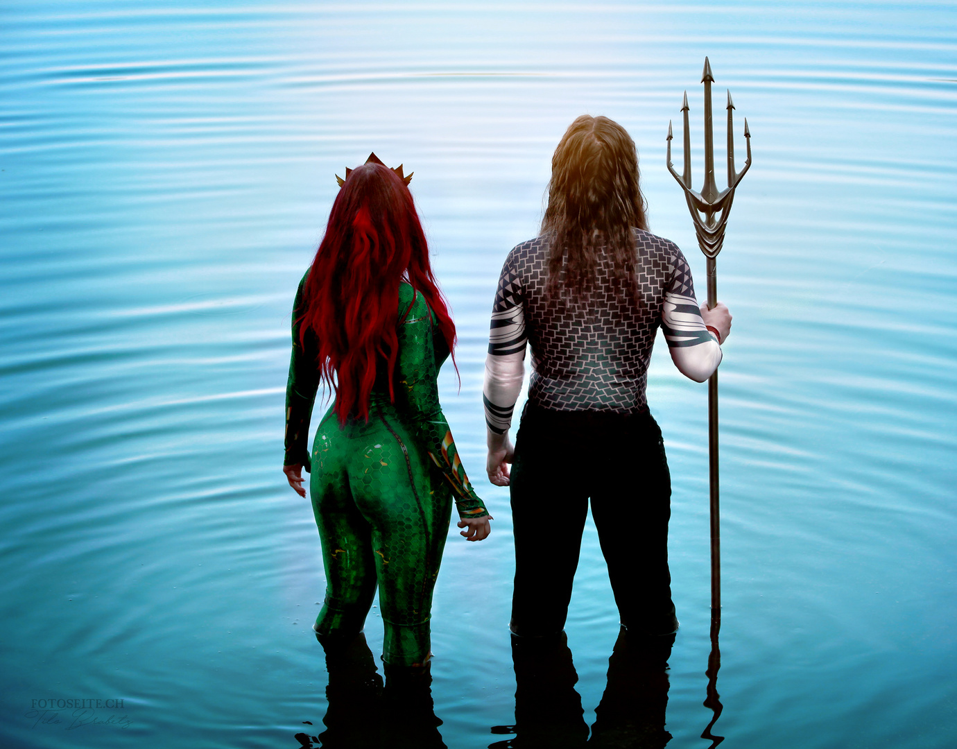 Aquaman and Mera