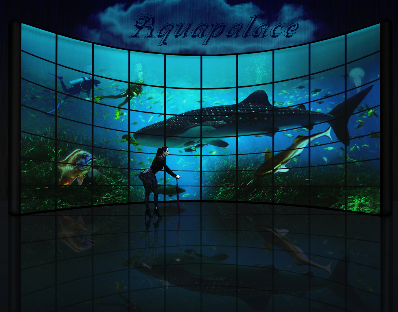 Aquapalace Foto & Bild composing, digiart, fotomontage Bilder auf