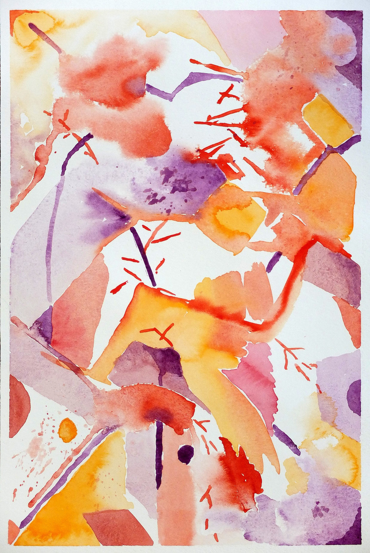 Aquarell abstrakt