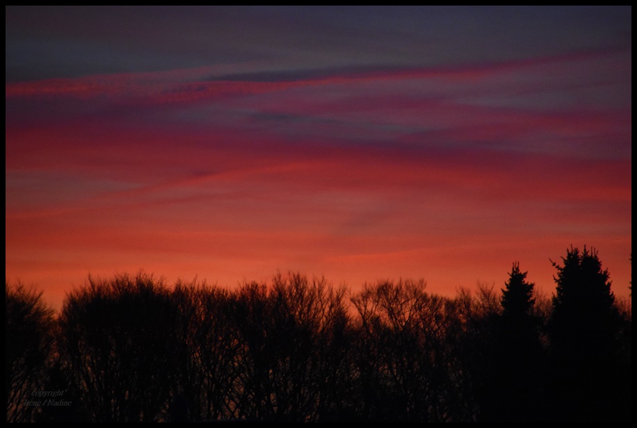 Aquarell am Himmel !!!