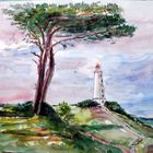 Aquarell "Hiddensee"