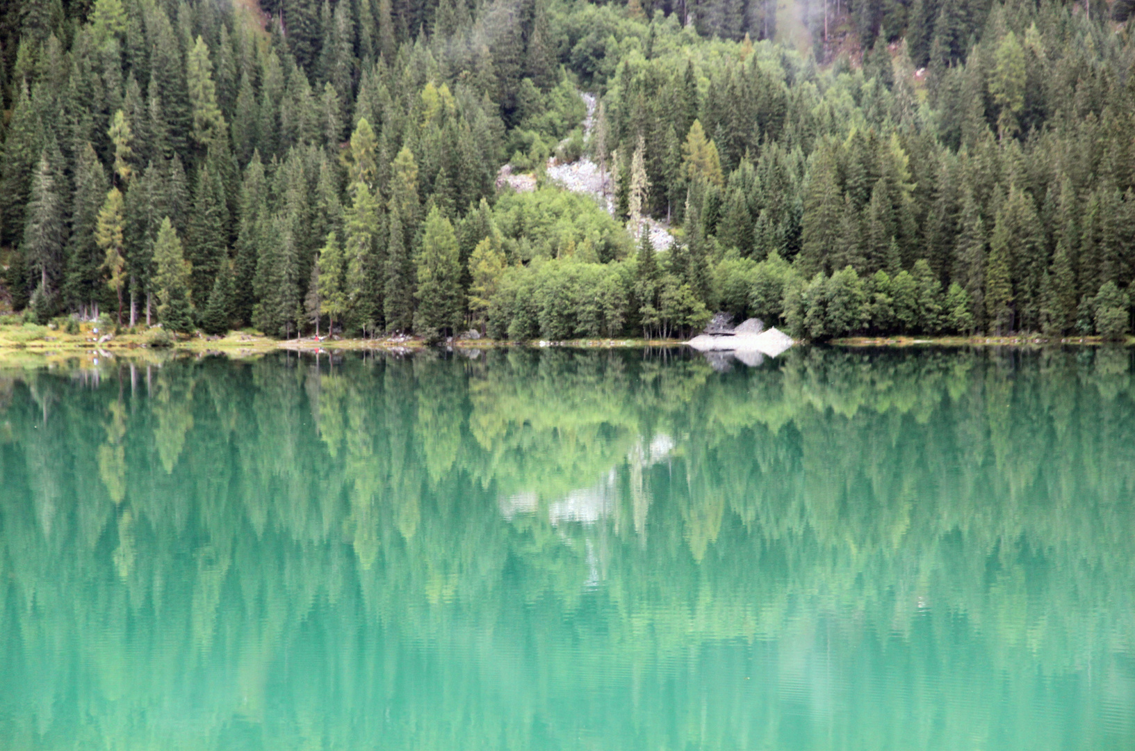 "Aquarell" im Antholzersee