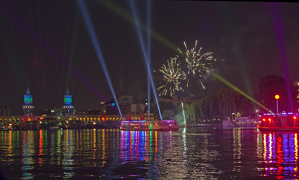 Aquarella - Lichtspiele und Feuerwerk