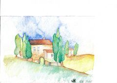 Aquarellbild