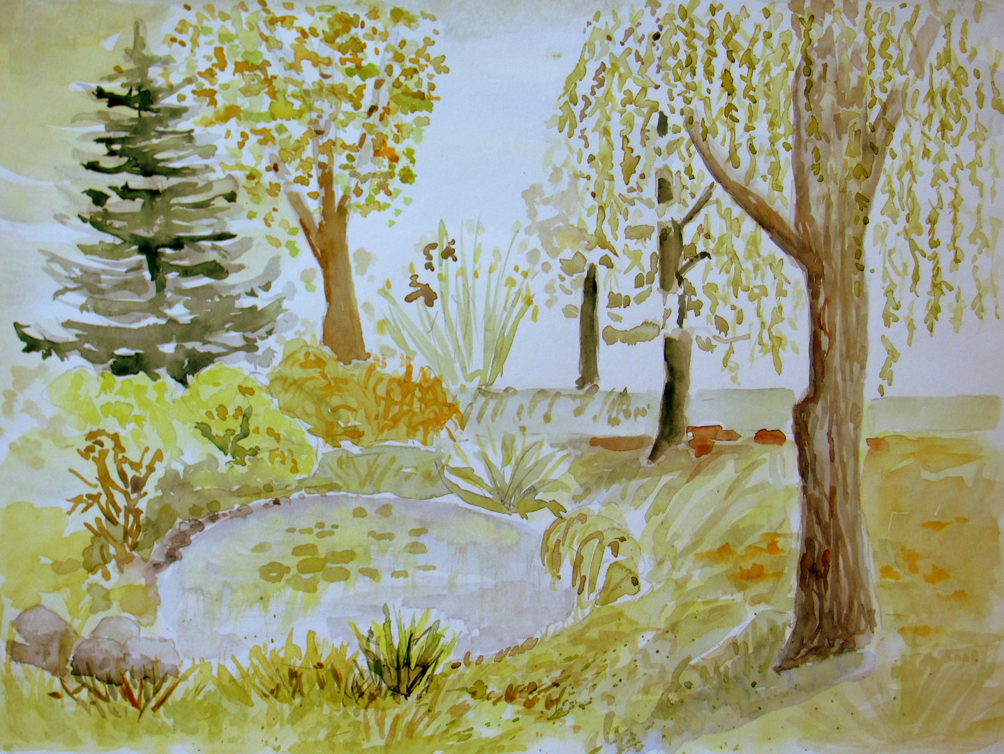 Aquarelle aus dem Kloster I