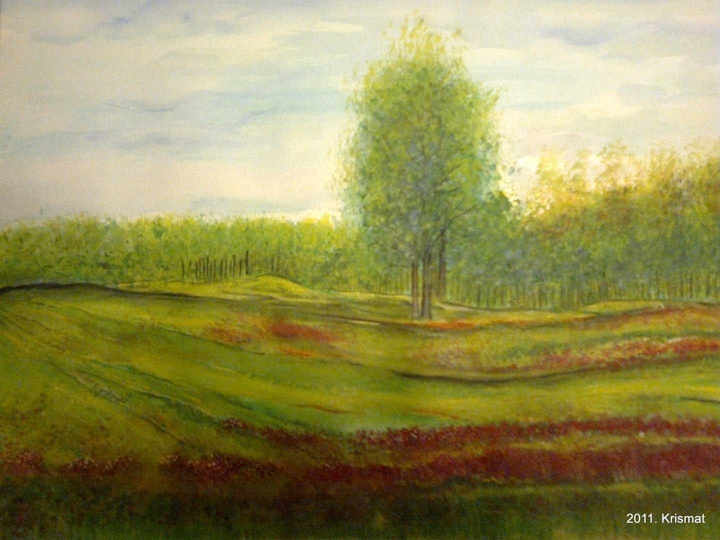 Aquarelle Bilder Landschaft