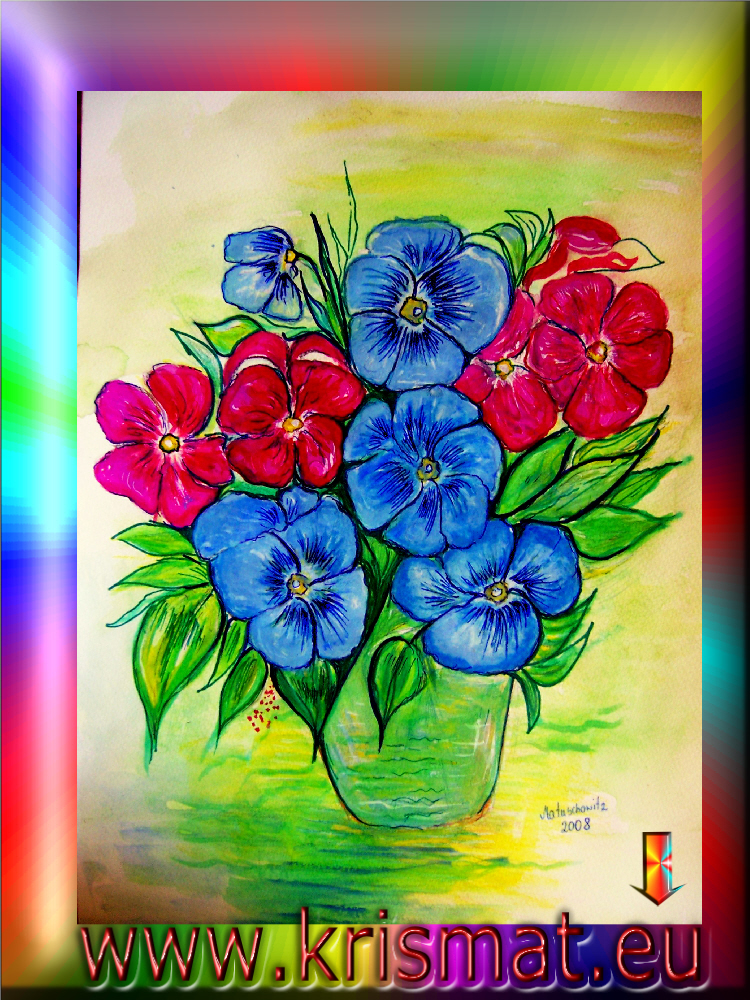 Aquarelle Blumen