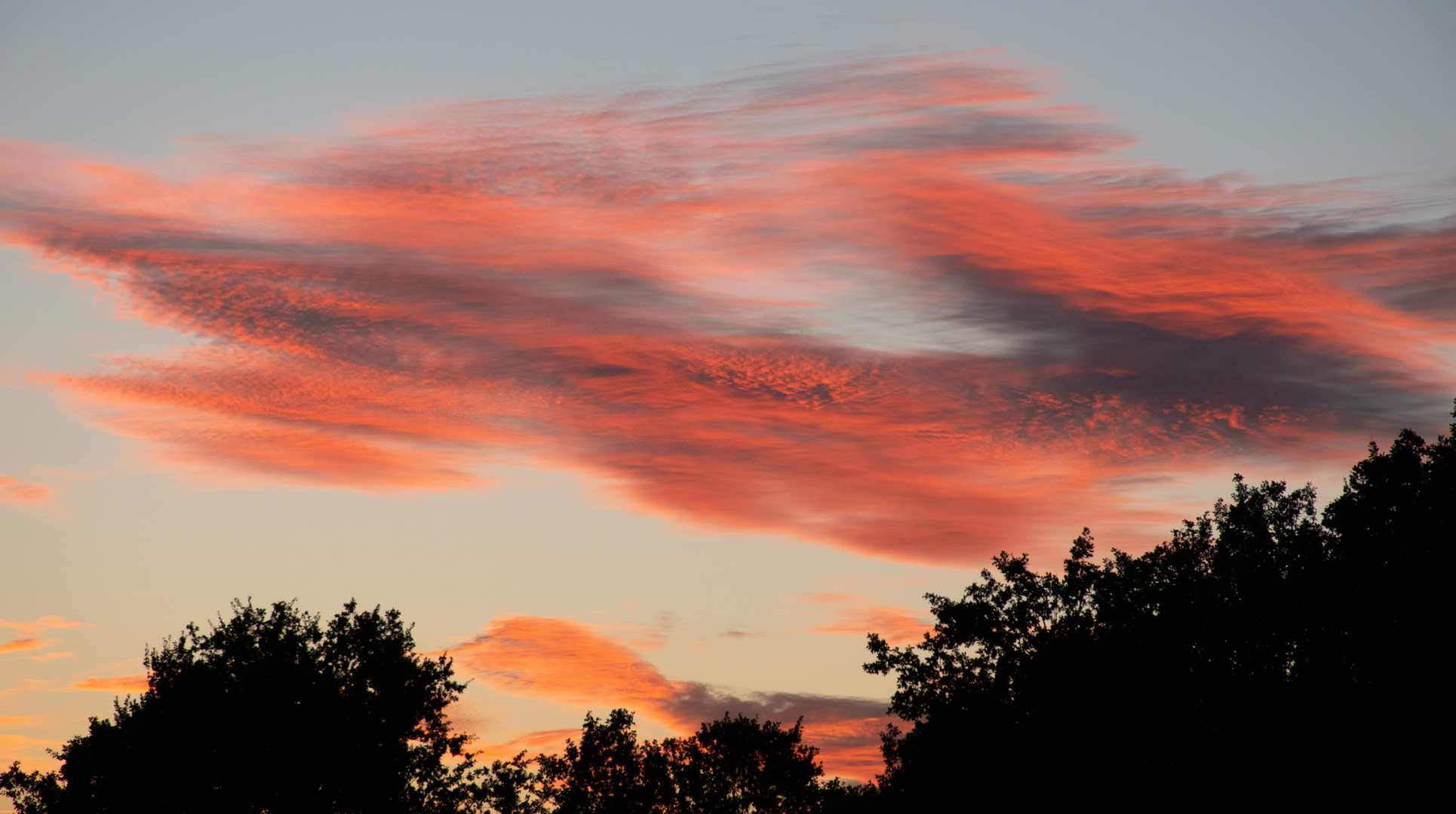 Aquarelle de nuages