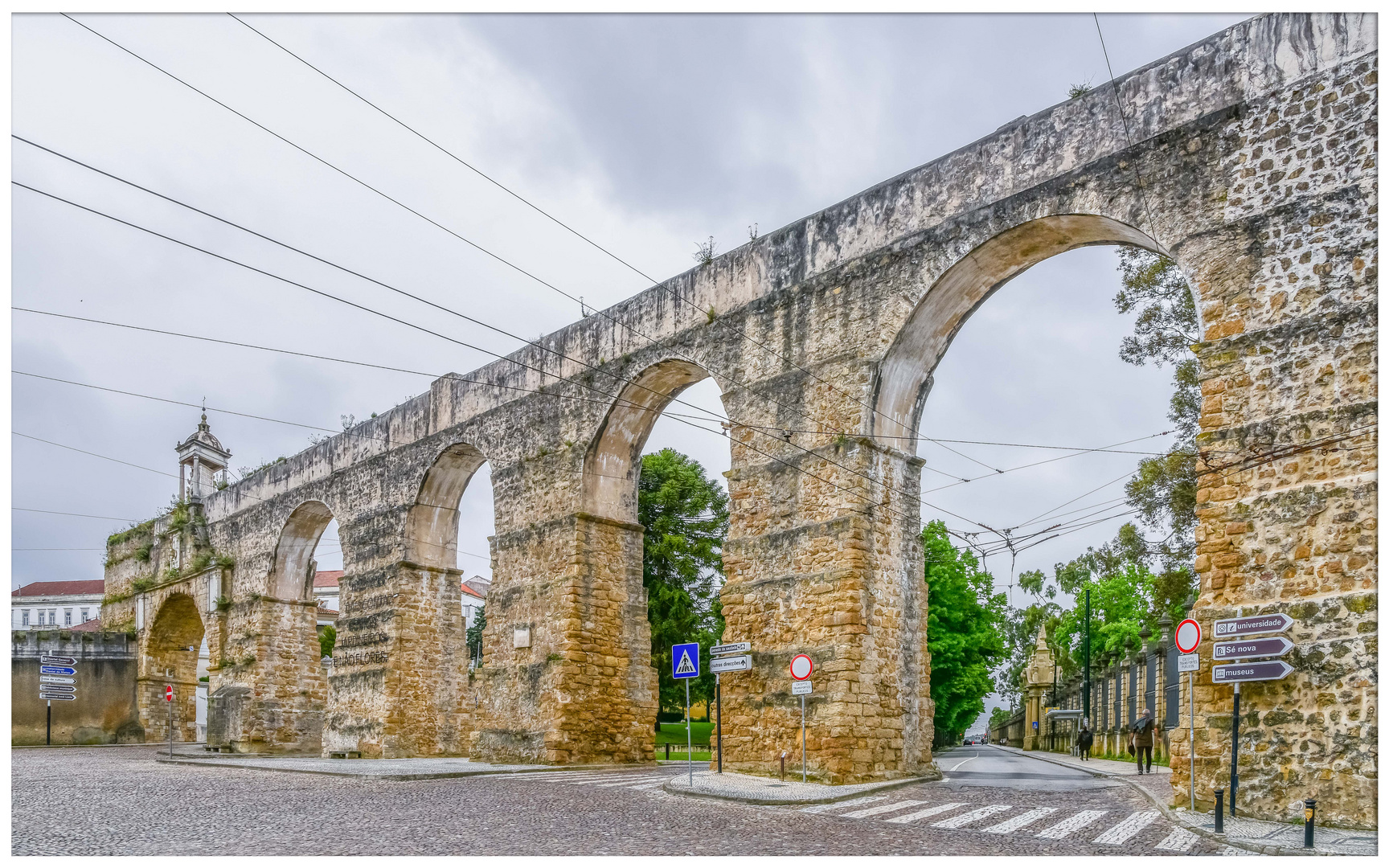 Aqueduct of San Sebastian Coimbra Portugal