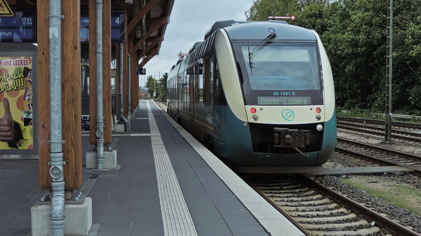 AR 1001 B kurz vor der Abfahrt nach Tönder-Esbjerg (Dänemark)