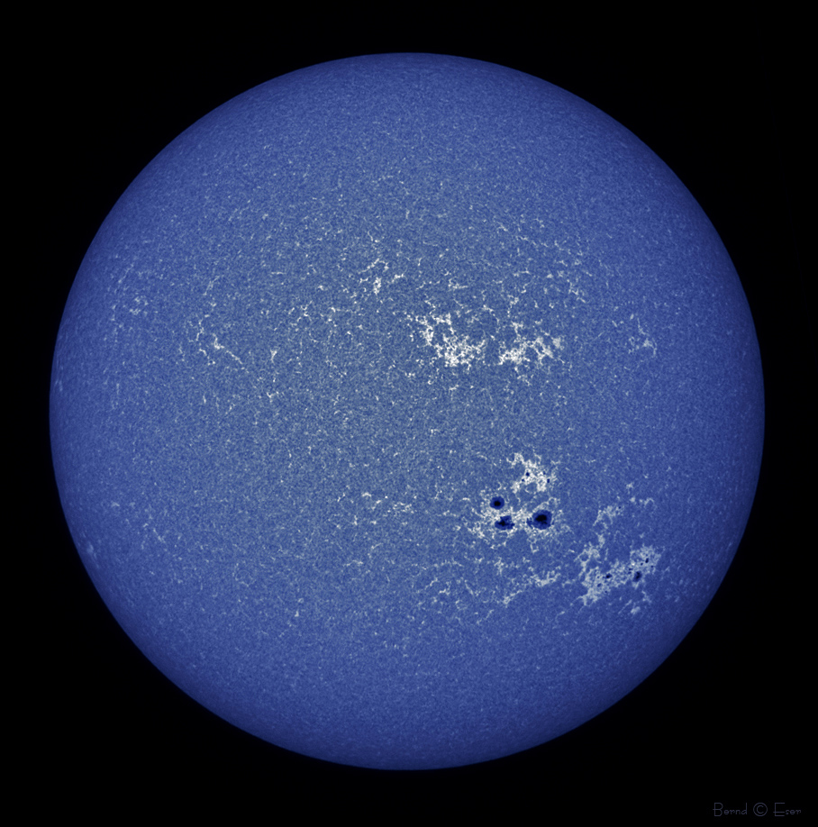 AR 11504 - AR 11509 im Calziumlicht.