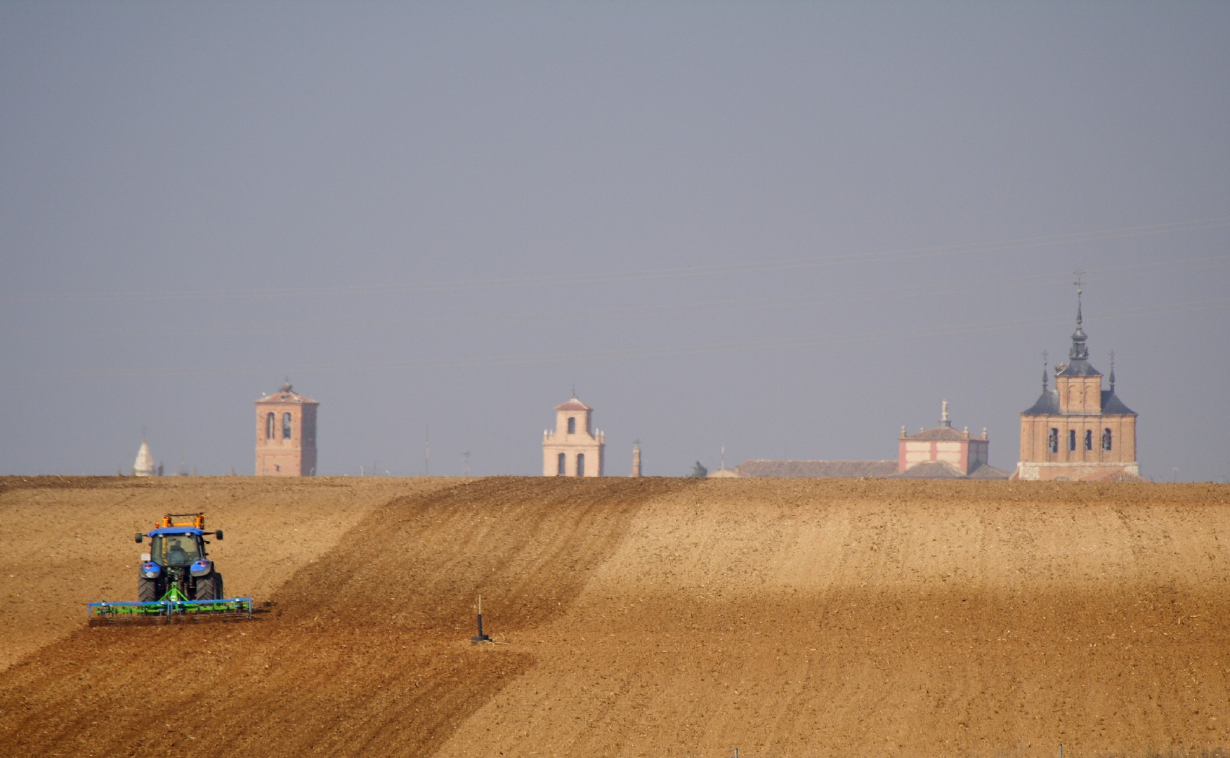 Arañando la tierra