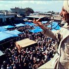 Arabia Felix. Eine Rede am Wochenmarkt von At Talach. Jemen.