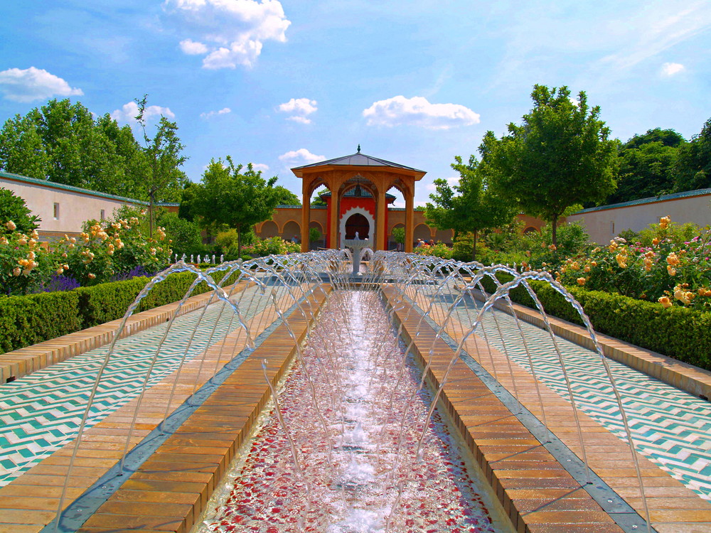 Arabischer Garten Foto & Bild sonstiges, naturkunst