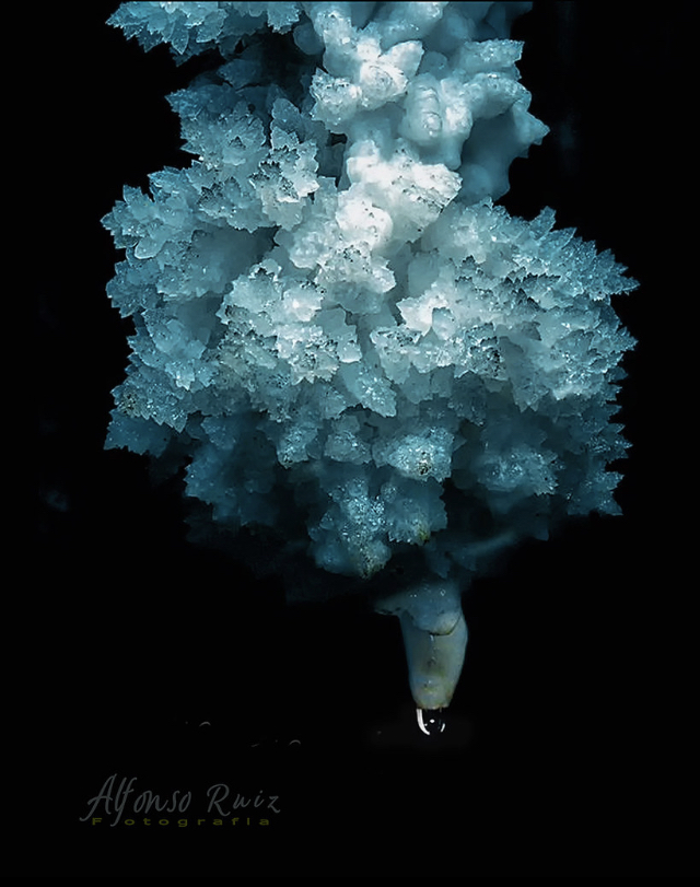 Aragonito azul/ Aragonite blue