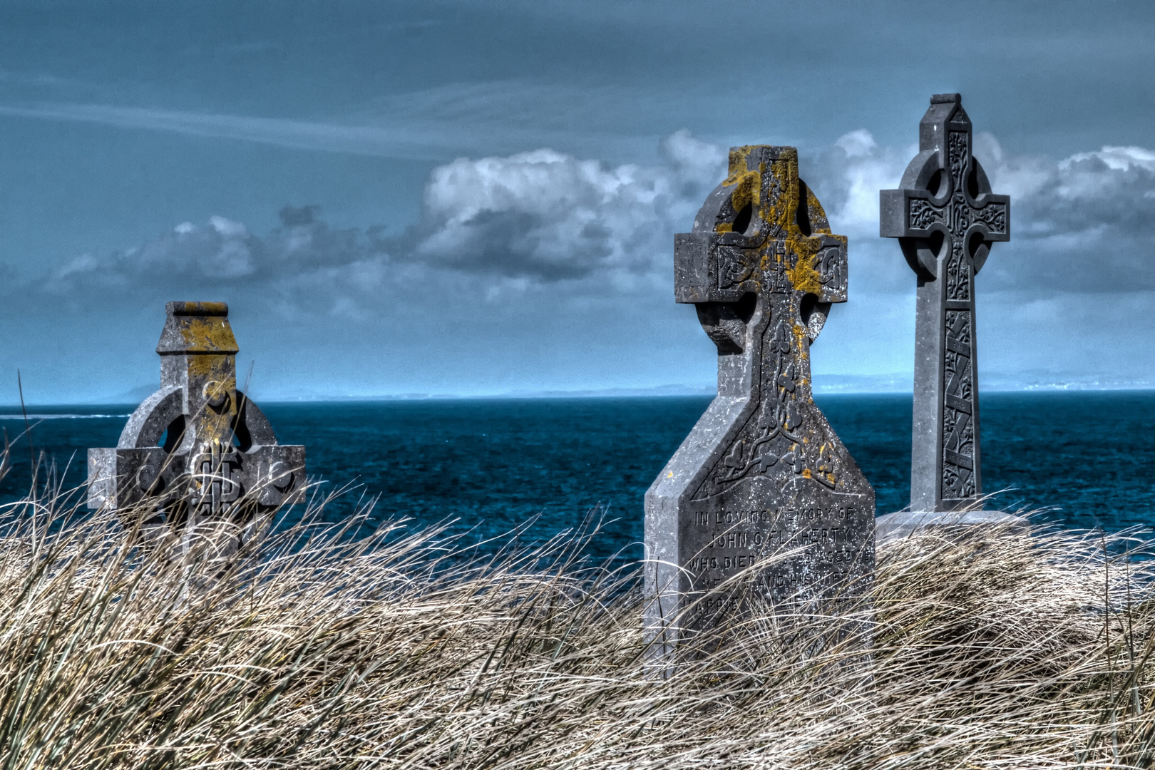 Aran Inseln , Inis Oírr , Friedhof