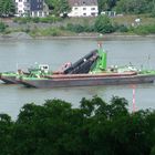 Arbeit auf dem Rhein