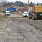  Arbeiten an der südlichen Seite der zurückgebauten A 30