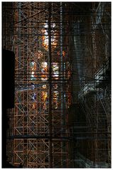 Arbeiten in der Sagrada Familia