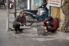 Arbeiten in Hanoi