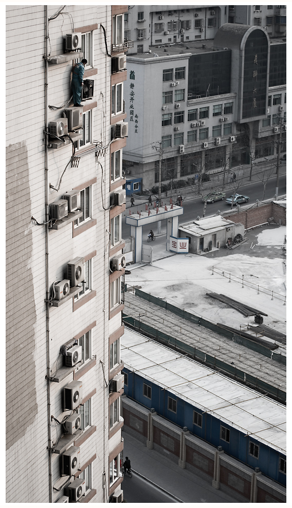 Arbeiten in Shanghai kann gefährlich sein