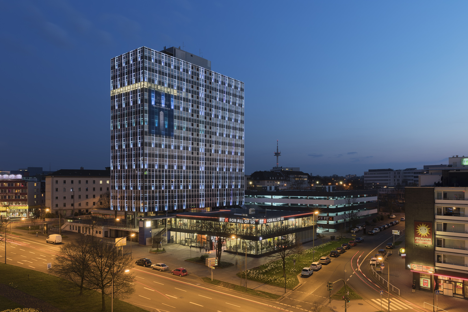 Arbeiten über der Stadt – City Tower Essen I