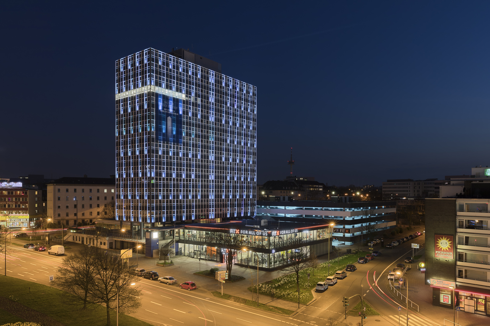 Arbeiten über der Stadt – City Tower Essen II